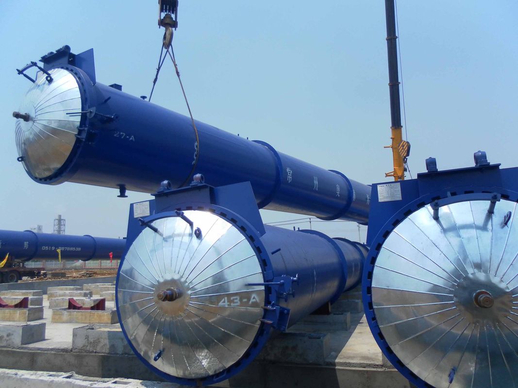 Autoclave industriel de récipient à pression, porte d'ouverture manuelle avec la norme d'ASME ou la norme de la Chine gigaoctet