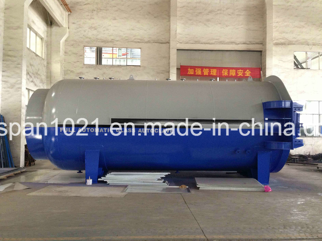 Autoclave de chauffage à la vapeur AAC avec dimension extérieure 32,8m*3,1m*4,0m