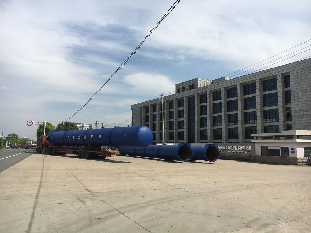 Autoclave d'AAC pour les matériaux de construction vapeur-traités avec entièrement la condensation et la canalisation